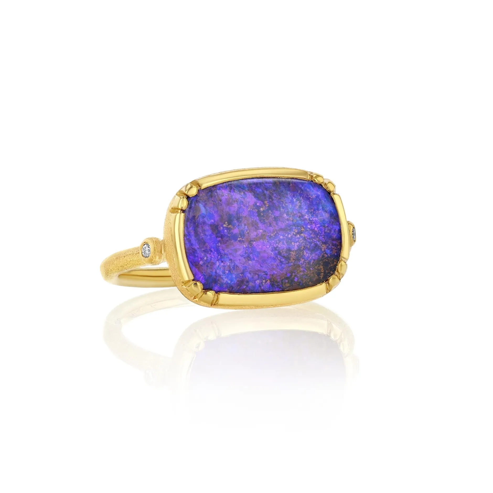 BOULDER OPAL ELLIPSE RING^Brooke Gregson Best Sale