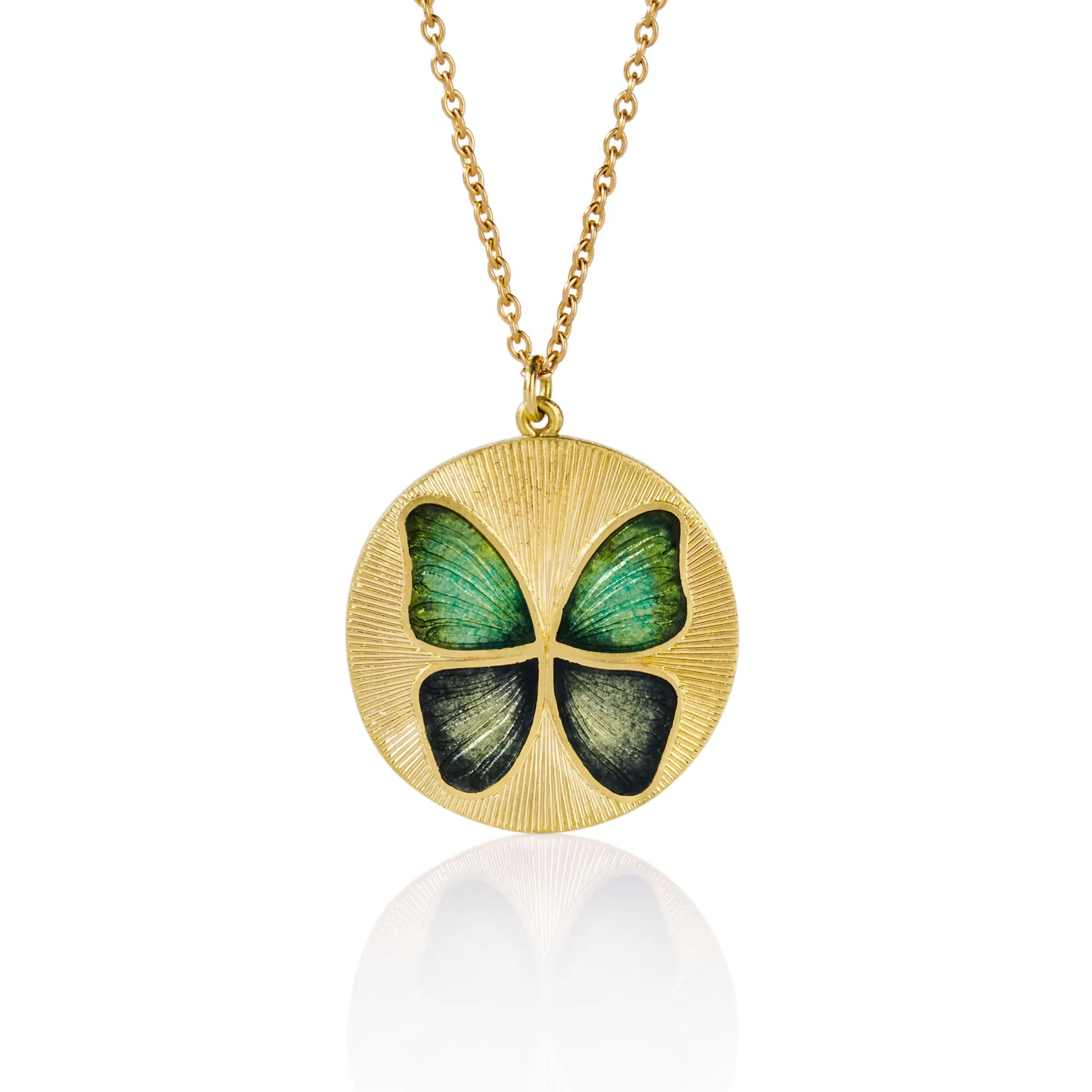 BUTTERFLY ENAMEL NECKLACE^Brooke Gregson Clearance