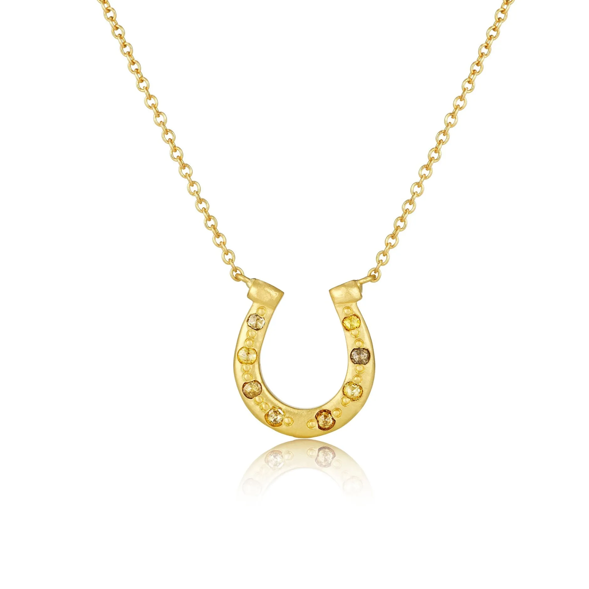 Diamond Horseshoe Necklace^Brooke Gregson Hot