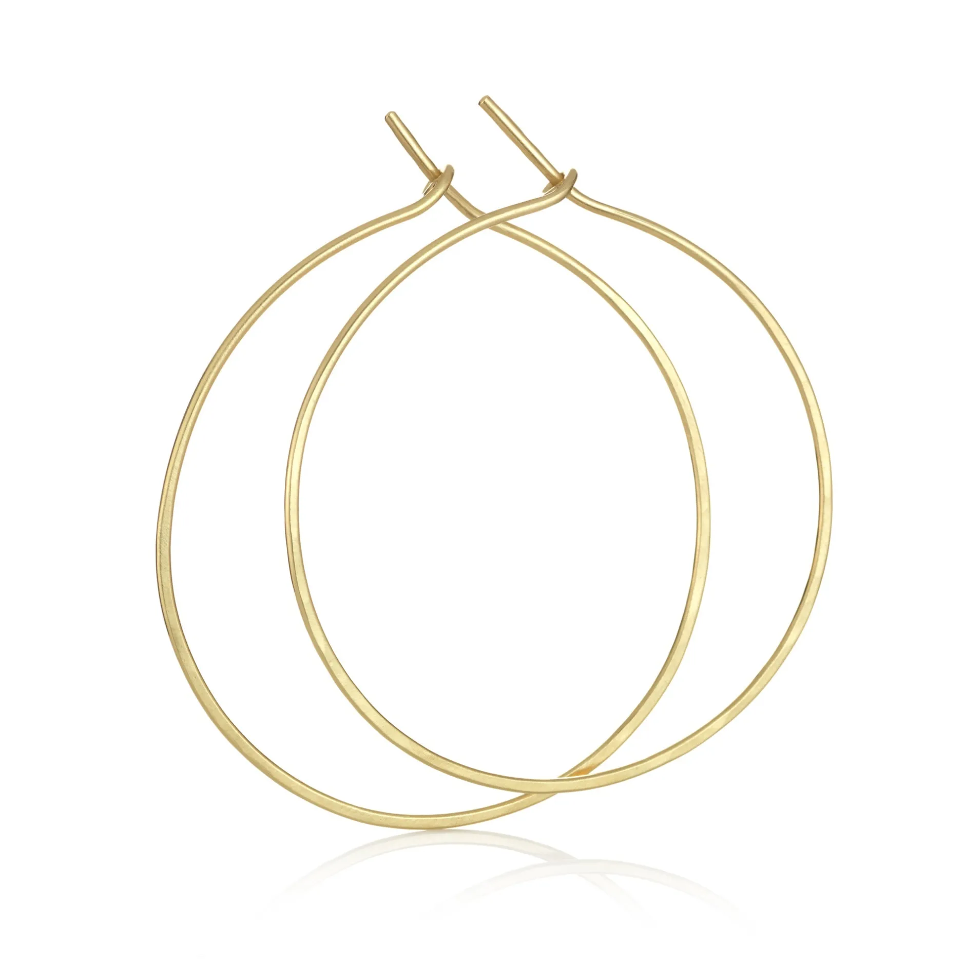 HAND HAMMERED HOOP EARRINGS^Brooke Gregson Cheap