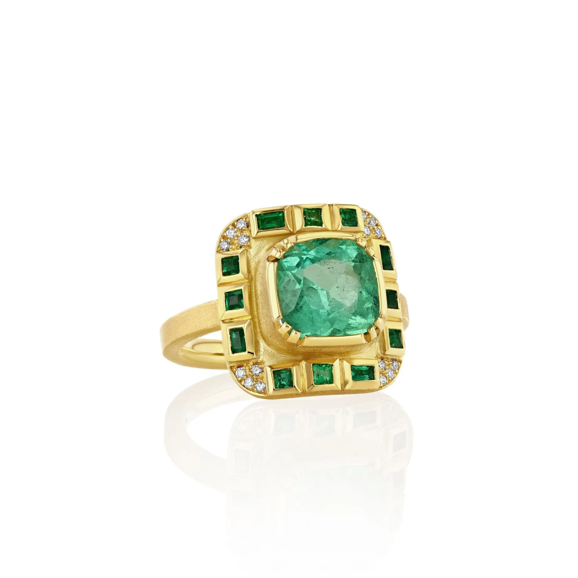 MONDRIAN EMERALD RING^Brooke Gregson Best Sale