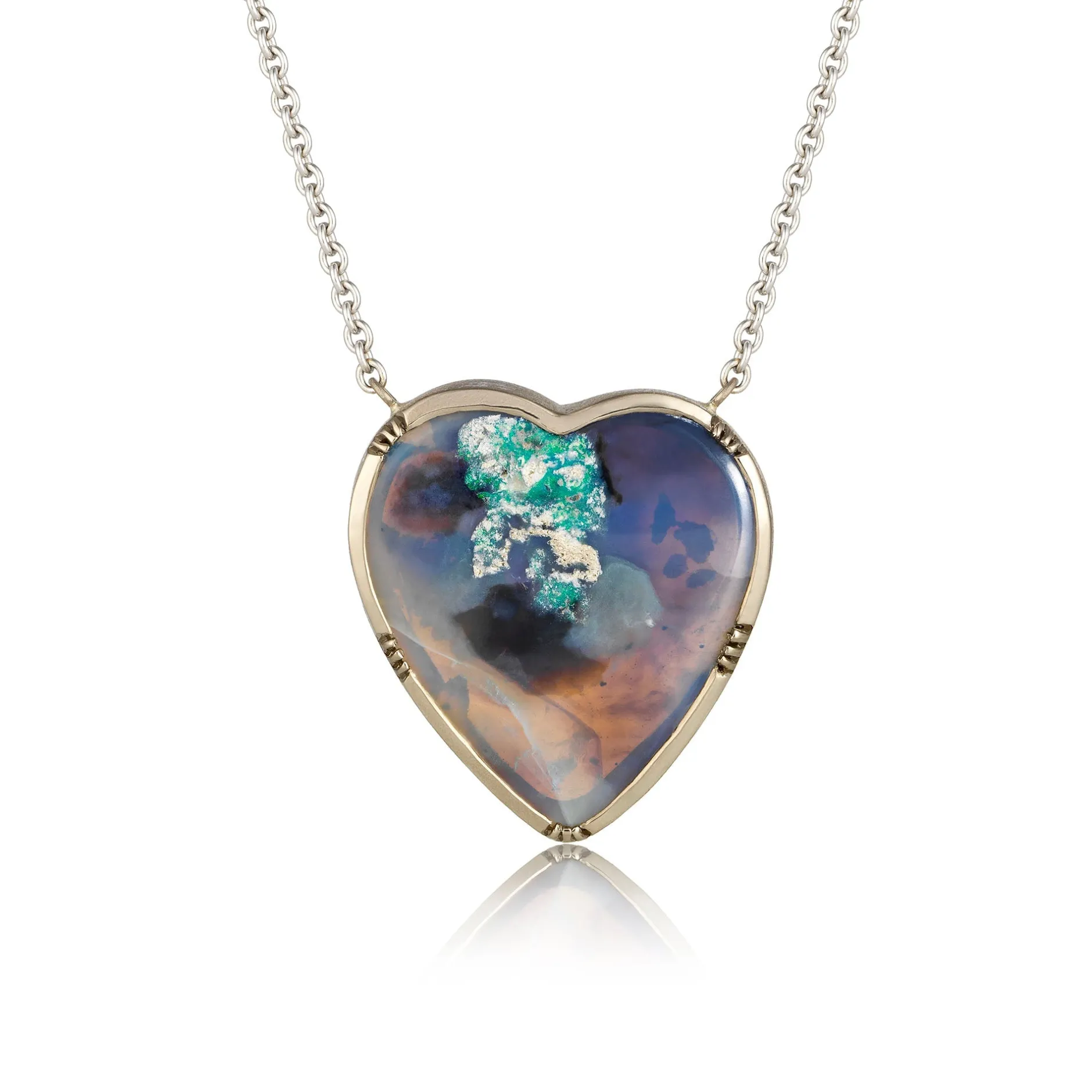 OPAL HEART NECKLACE^Brooke Gregson Flash Sale