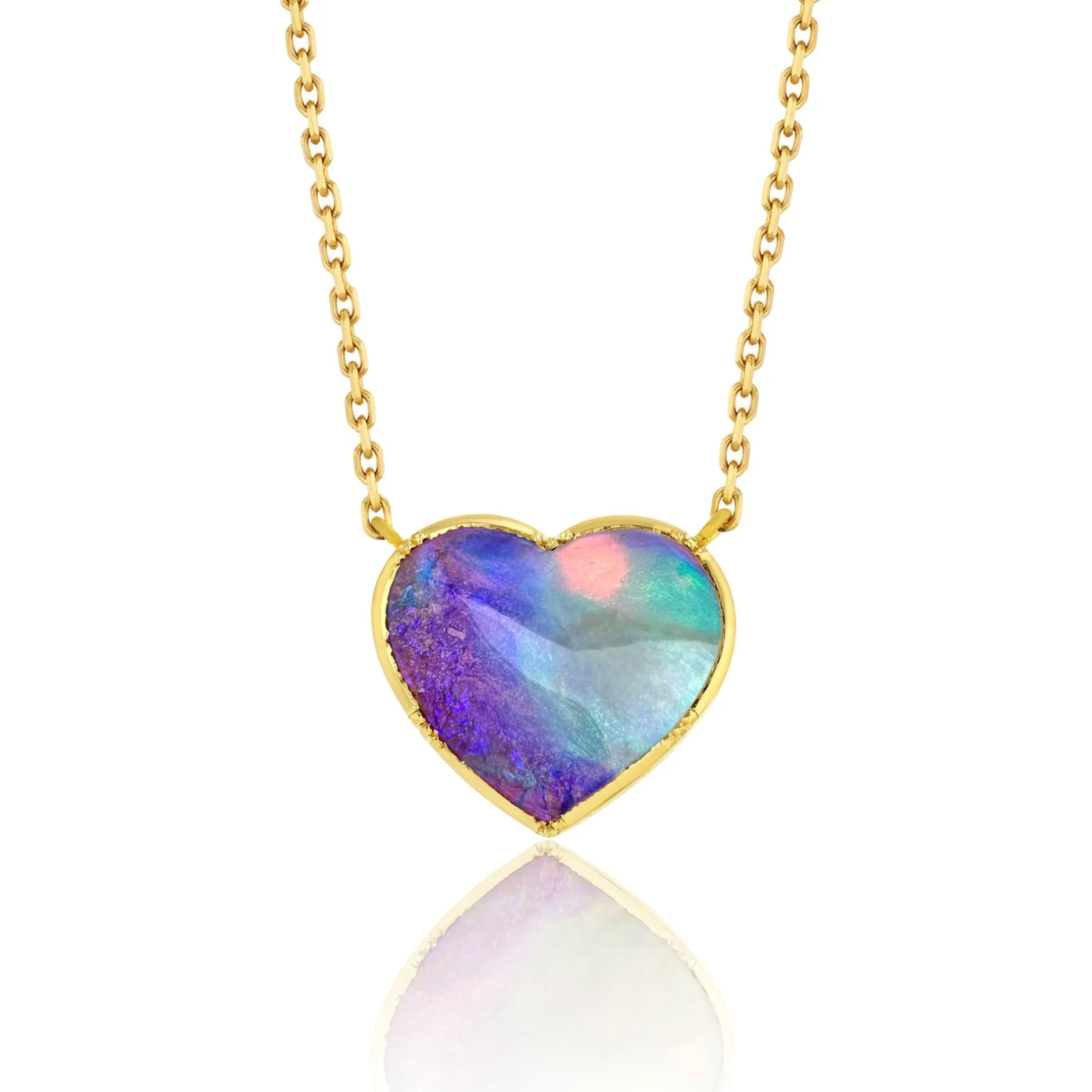 OPAL HEART NECKLACE^Brooke Gregson Clearance