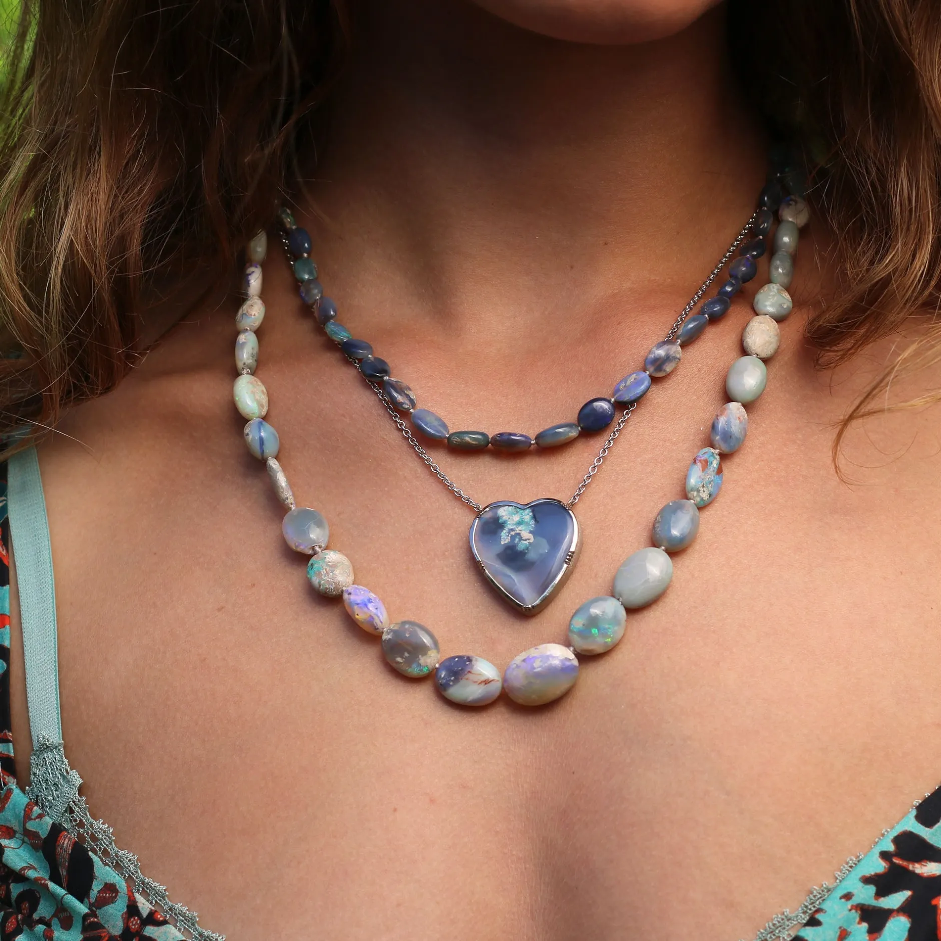 OPAL HEART NECKLACE^Brooke Gregson Flash Sale