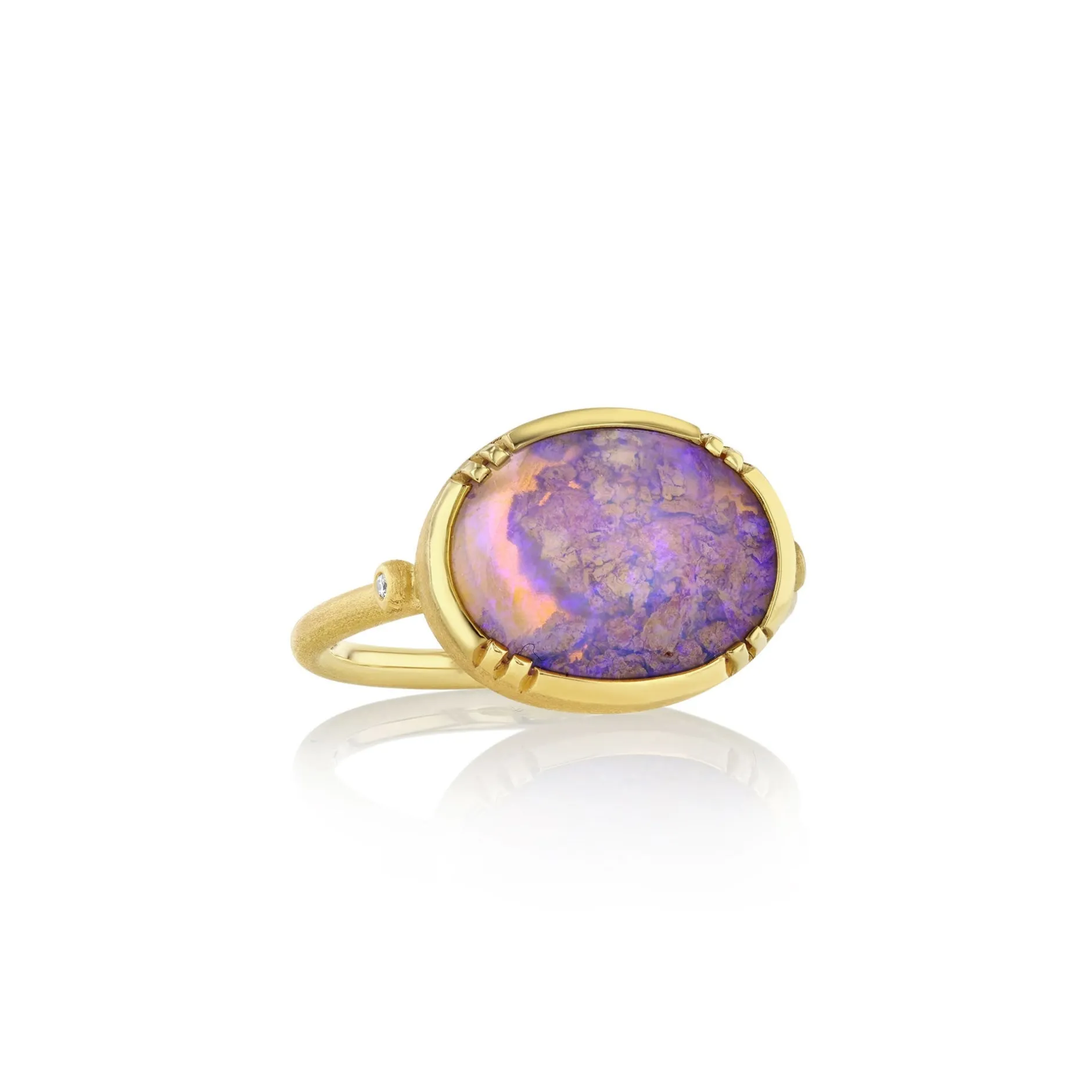 PIPE OPAL ELLIPSE RING^Brooke Gregson Outlet