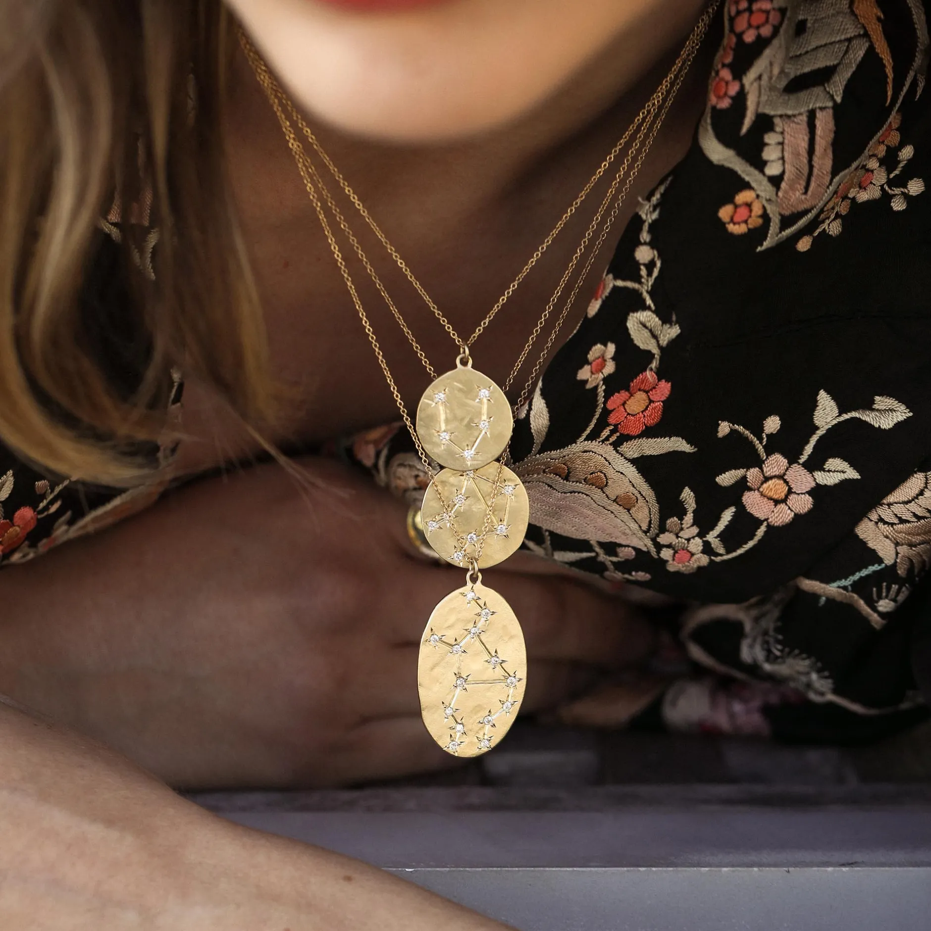 PISCES ASTROLOGY NECKLACE - FEBRUARY 19 TO MARCH 20^Brooke Gregson Sale