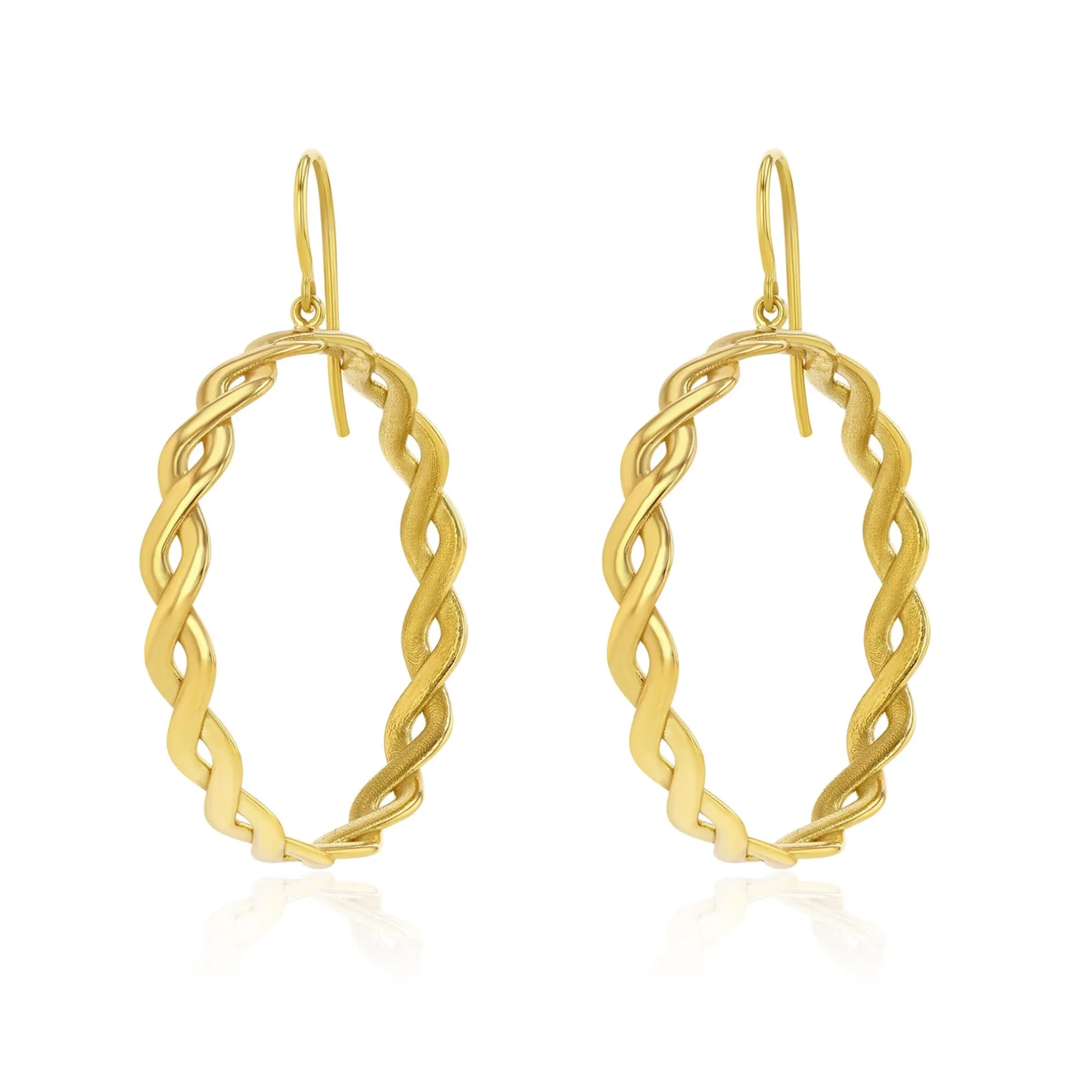 TWIST HOOP EARRINGS^Brooke Gregson Clearance